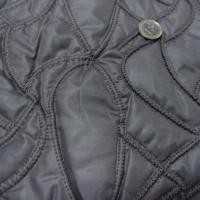 Doublure matelassee gris chaud surpiquee de coutures 3 