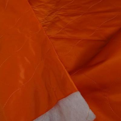 Doublure matelassee satinee orange 1 