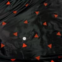 Doublure noire imprime triangle 0