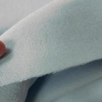 Drap de laine bleu dragee 3 