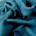 Drap de laine bleu turquoise fonce 6