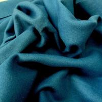 Drap de laine bleu turquoise fonce 6
