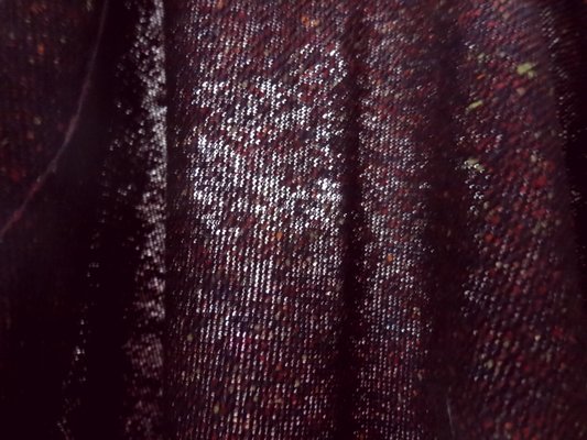 Drap de laine prune chiné 04