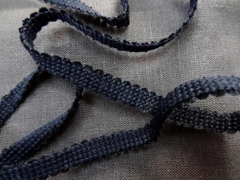 ruban tresse plate de 8 mm de large 3