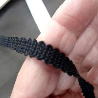 ruban tresse plate de 8 mm de large