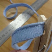 passepoil bleu ciel tout textile 0.3 mm