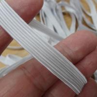 Elastique blanc 9 mm 2