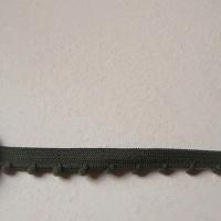 Elastique finition picot vert epinard 1