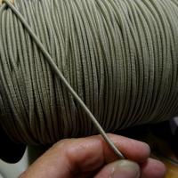 Elastique rond chapeau kaki clair 1