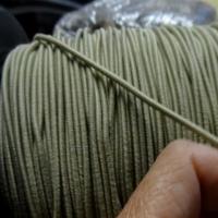 Elastique rond chapeau kaki clair