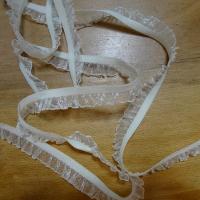 Elastique tutu avec organza creme 1