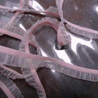 Elastique tutu organza rose 7 