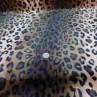 Fausse fourrure poils ras leopard0