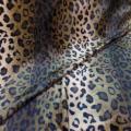 Fausse fourrure poils ras leopard09