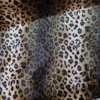 Fausse fourrure poils ras leopard9