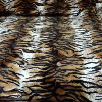 Fausse fourrure rase tigre art deco 1
