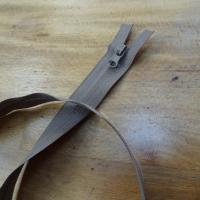 Fermeture eclair 52 cm teinte noisette moyen 3 