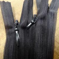 Fermeture eclair invisible anthracite