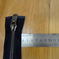 Fermeture eclair metallique vieil or separable 53 5 cm 1