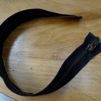 Fermeture eclair metallique vieil or separable 53 5 cm 2