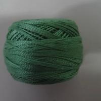 Fil coton perle dmc 320 vert lichen 