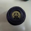 Fil coton perle dmc 413 gris ardoise 1