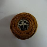 Fil coton perle dmc 780 noisette dore 1 