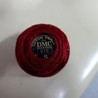 Fil coton perle dmc 815 bordeaux 