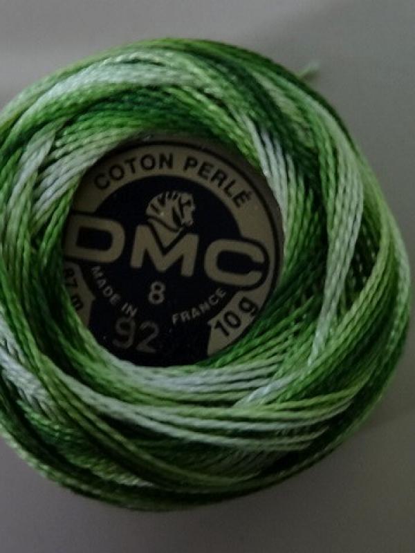 Fil coton perle dmc 92 degrade mousse 1 