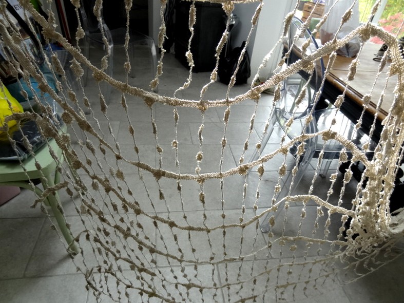 Filet de lin naturel 1