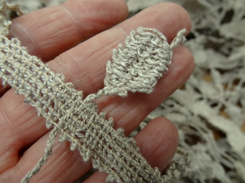 Filet de lin naturel 2