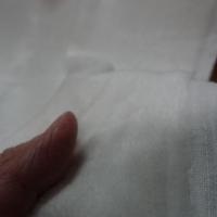 Fourrure rase blanc casse aspect velours 6 