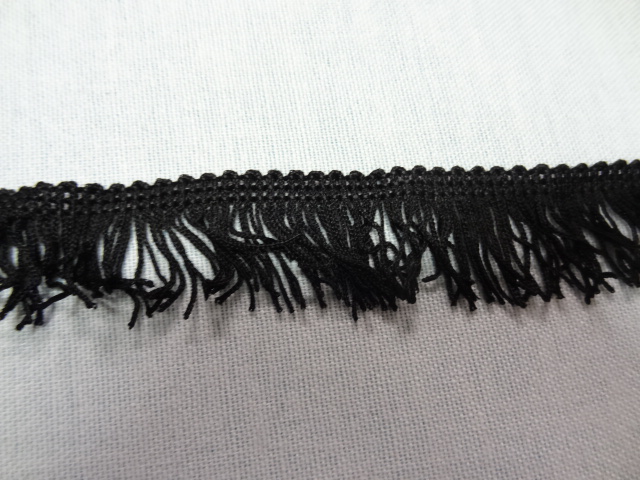 Frange en polyester noire3
