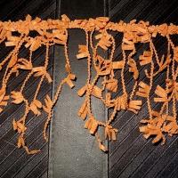 Frange fantaisie teinte citrouille 1 1