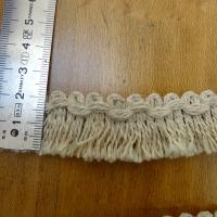 Frange lin coton melanges courte bord croquet 2