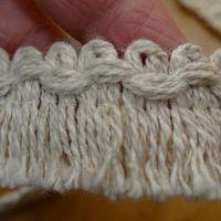 Frange lin coton melanges courte bord croquet 3