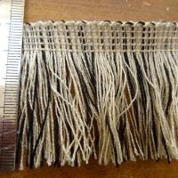 Frange teinte champagne et noir 2