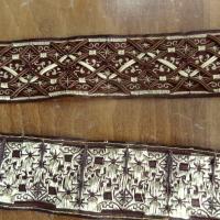 passementerie marron et or 01