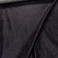 Gabardine coton huile double face blanc casse aubergine 2