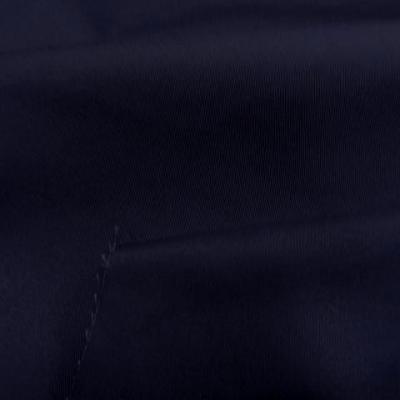 Gabardine coton melange bleu nuit1