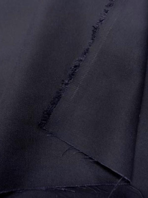 Gabardine coton melangee gris anthacite 1 