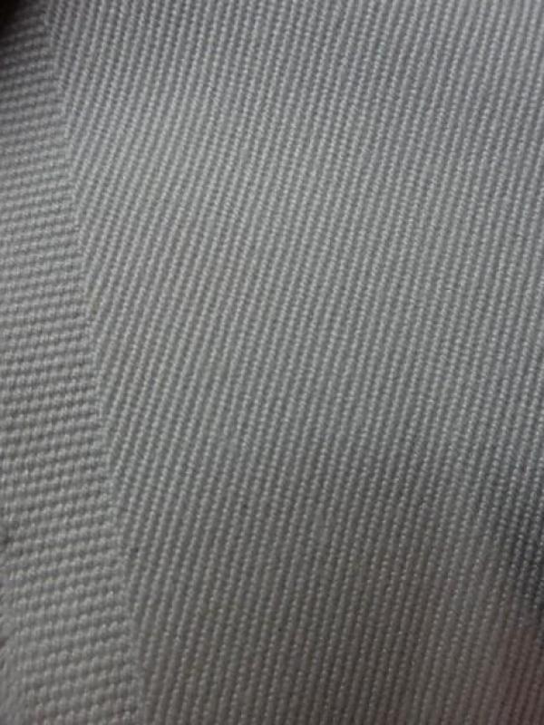 Gabardine coton serge blanc casse 1 