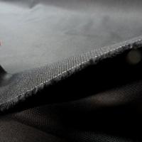 Gabardine coton serge noire 4 
