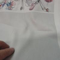 Gabardine legere motif abstrait avec embase 1 