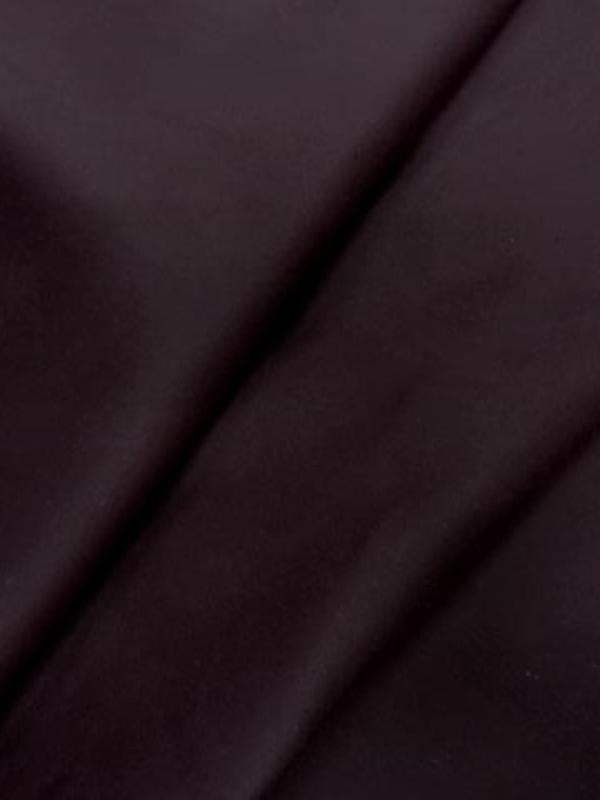 Gabardine lycra en coton prune 0