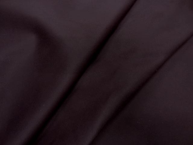 Gabardine lycra en coton prune 0