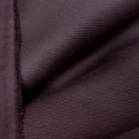 Gabardine lycra en coton prune 5