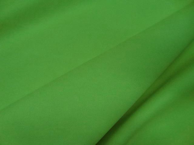 Gabardine lycra en coton vert anis3b