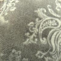 Gabardine taupe marbree motif baroque 4 