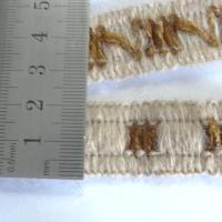 Galon cache cache beige clair et caramel 01 2 